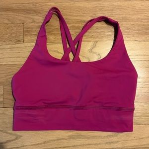 Lululemon EUC Energy Bra. Size 6.